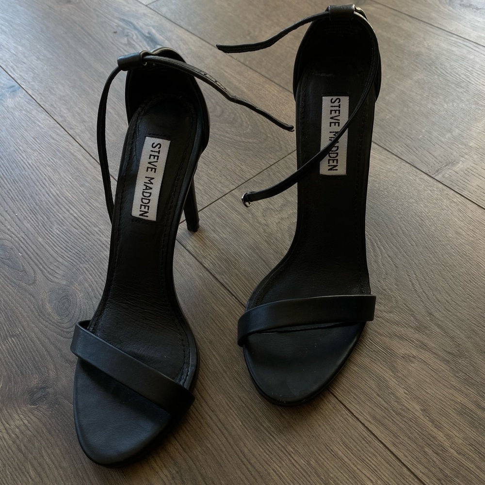 Steve Madden strappy sandals stilettos